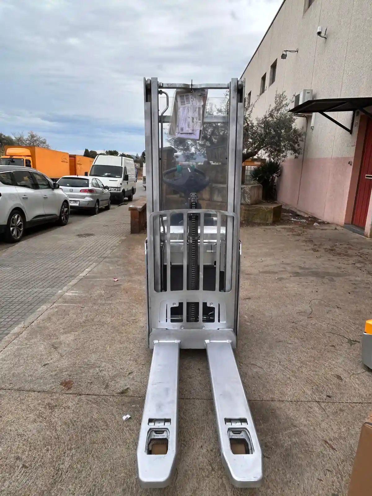 Apilador eléctrico completamente galvanizado Apilador eléctrico completamente galvanizado