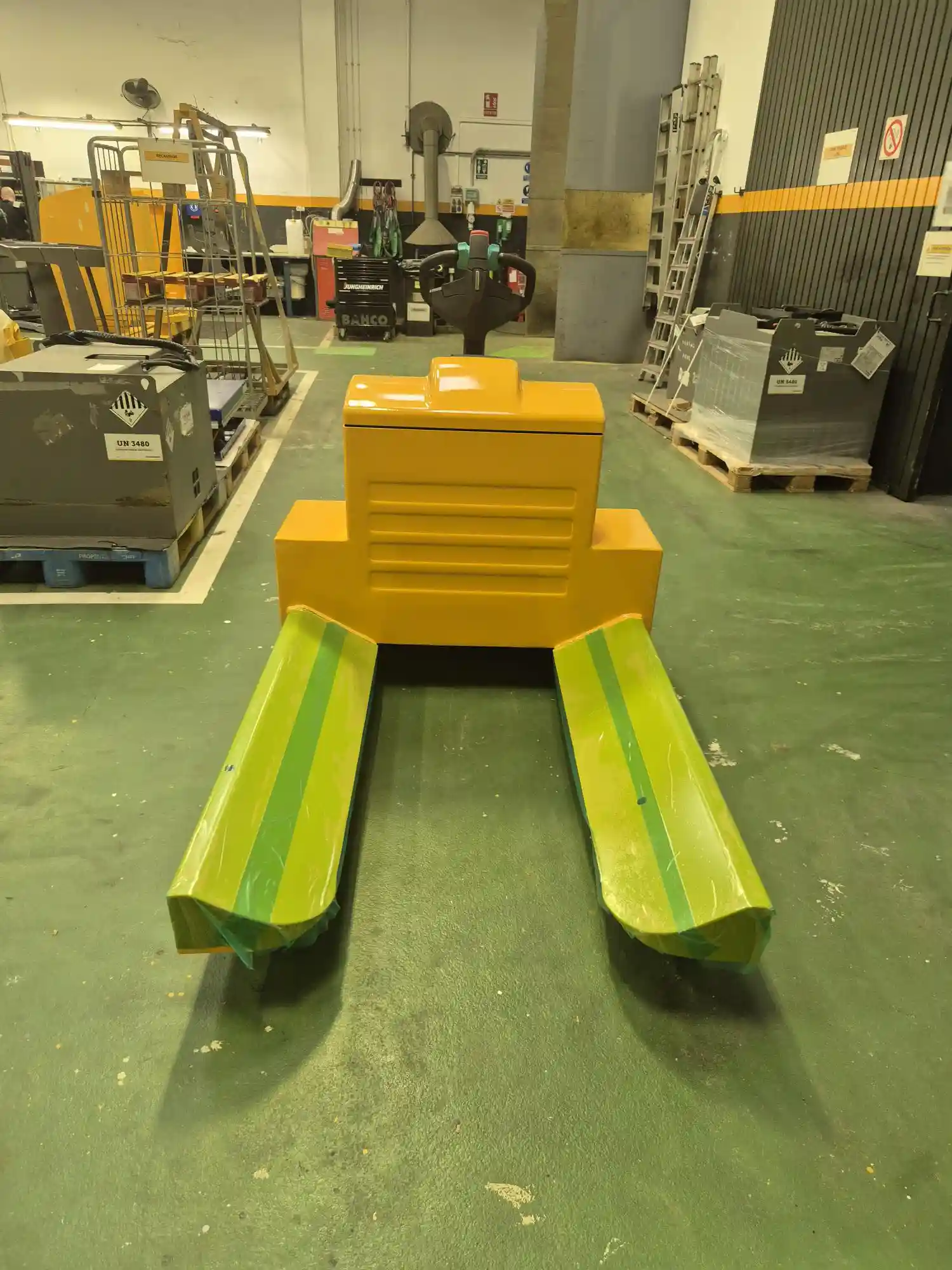 Modificación de carretilla elevadora a medida